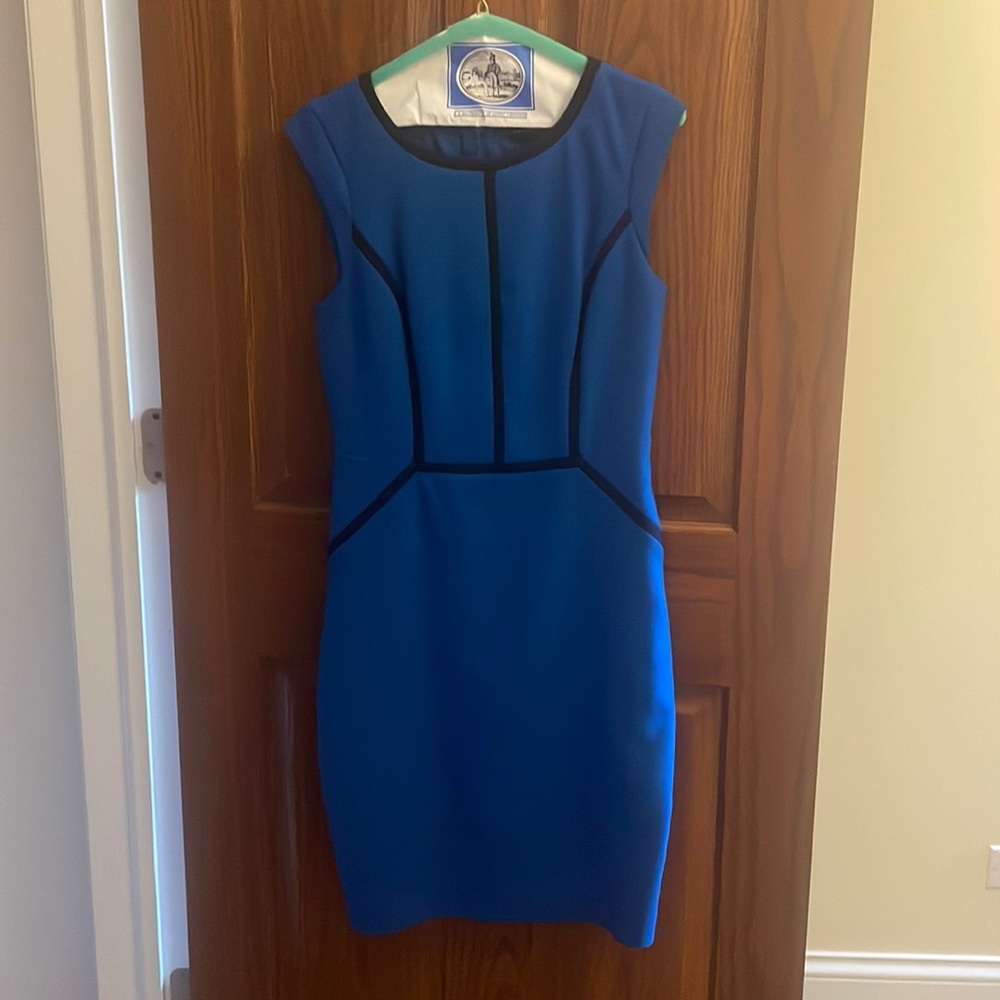 The Limited - blue dress with cap sleeves - size 4
